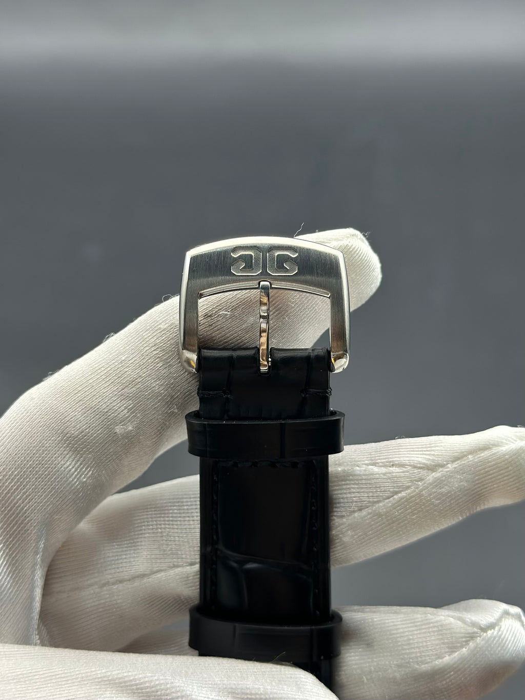 Glashutte Original Black Automatic (self-winding) watch