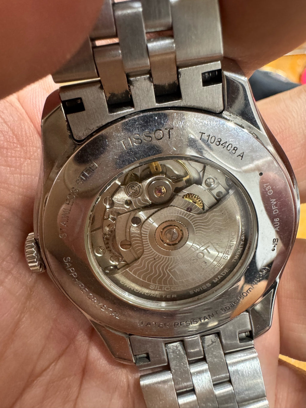 Tissot Classic Automatic (self-winding) watch 41.00 MM x 39.00 MM T108.408.11.057.00