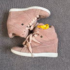 空白 Leather Athletic sneakers