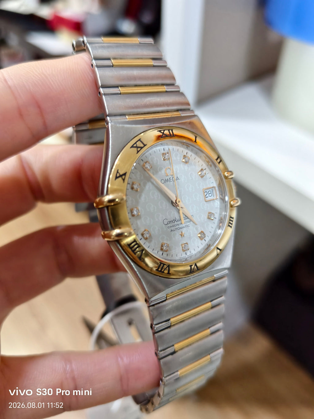 Omega constellation Automatic (self-winding) watch 35.5 millimeters 1304.35.00