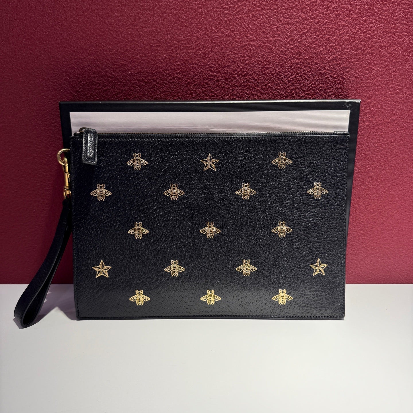 Gucci Black Clutch 495066DJ2KT8474
