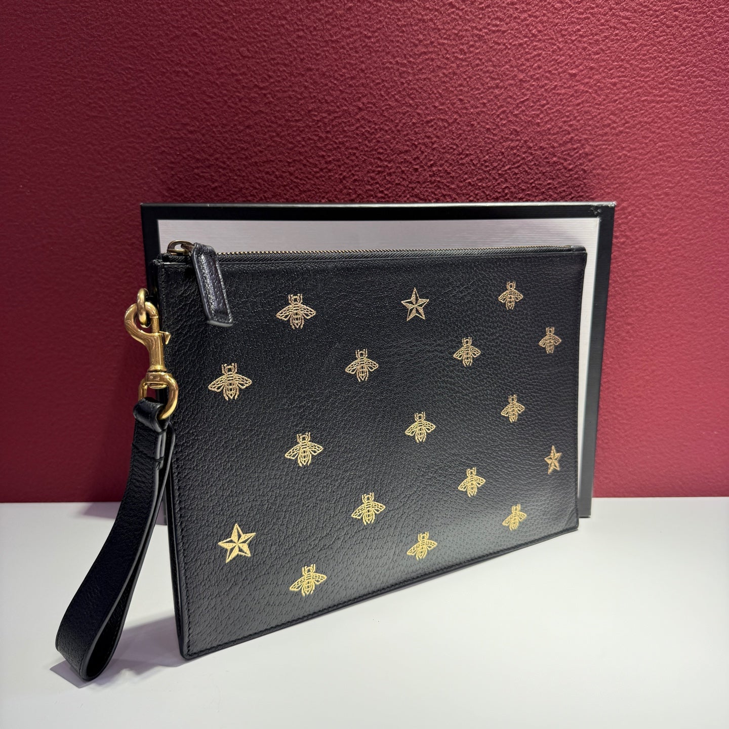 Gucci Black Clutch 495066DJ2KT8474