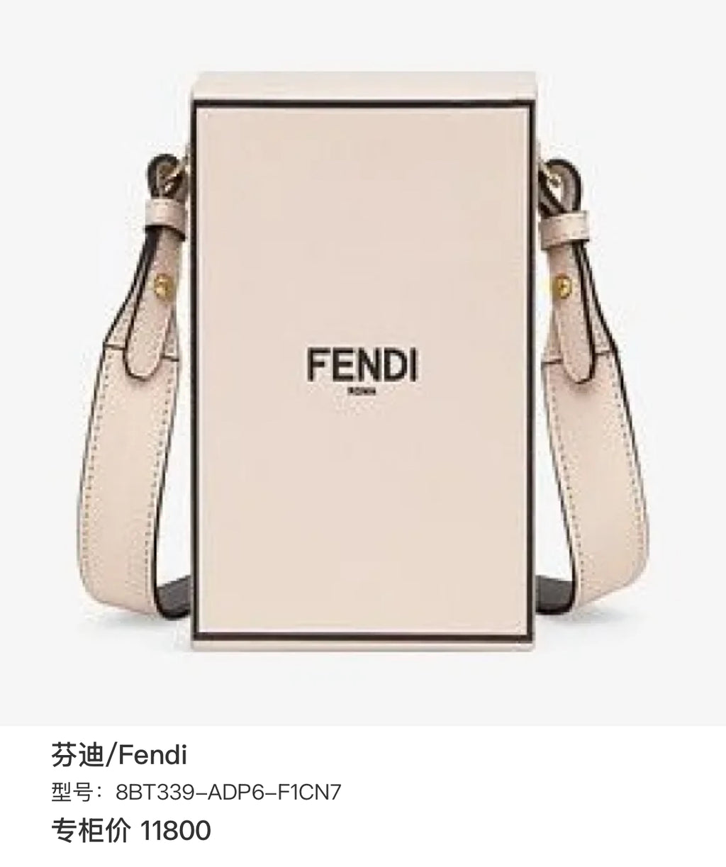 Fendi Pink Crossbody 8BT339-ADP6-F1CN7
