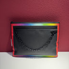 Louis Vuitton Black Clutch M30347