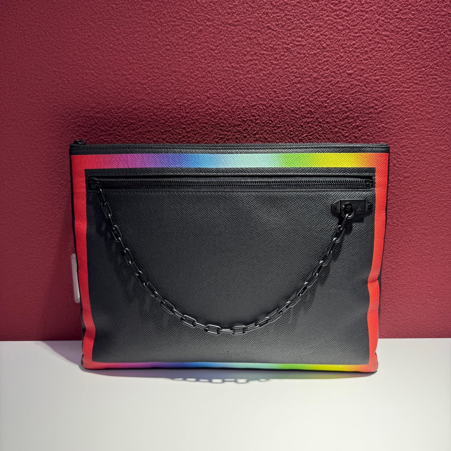 Louis Vuitton Black Clutch M30347