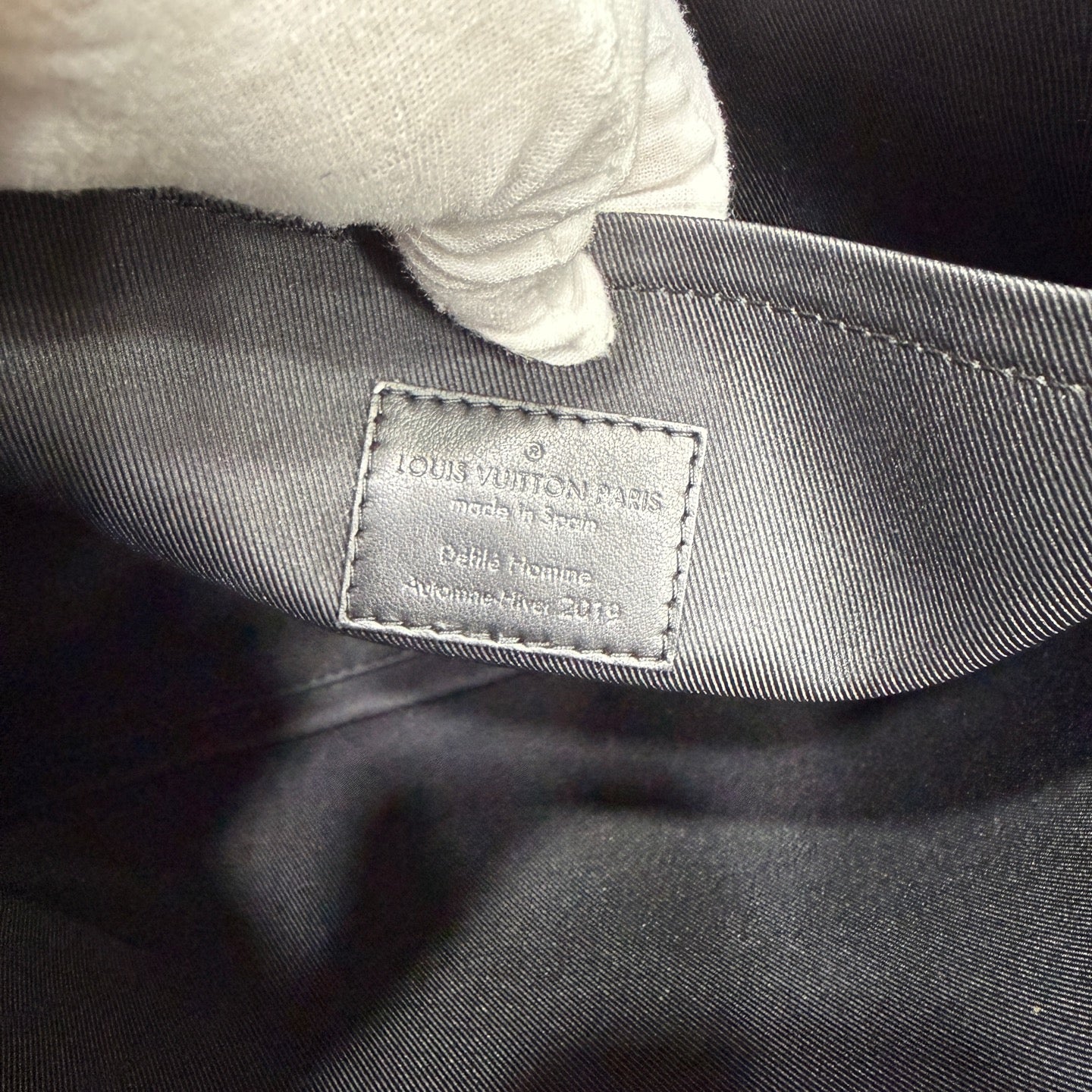 Louis Vuitton Black Clutch M30347