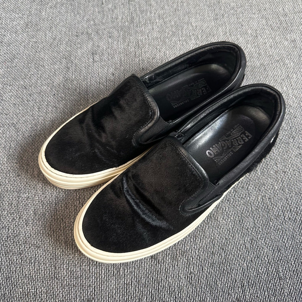 Salvatore Ferragamo Black Lifestyle sneakers