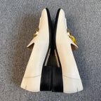 Gucci White Loafers