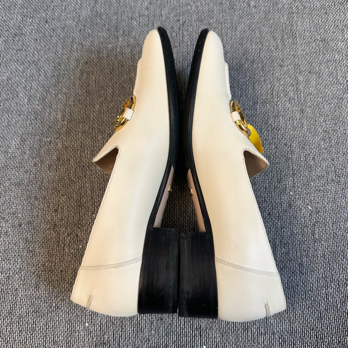 Gucci White Loafers