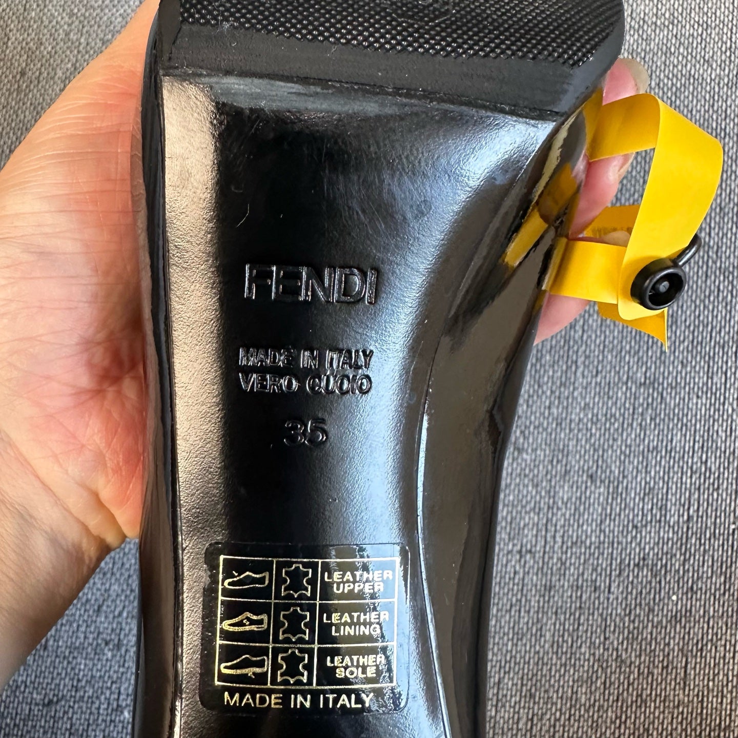 Fendi Black High heels