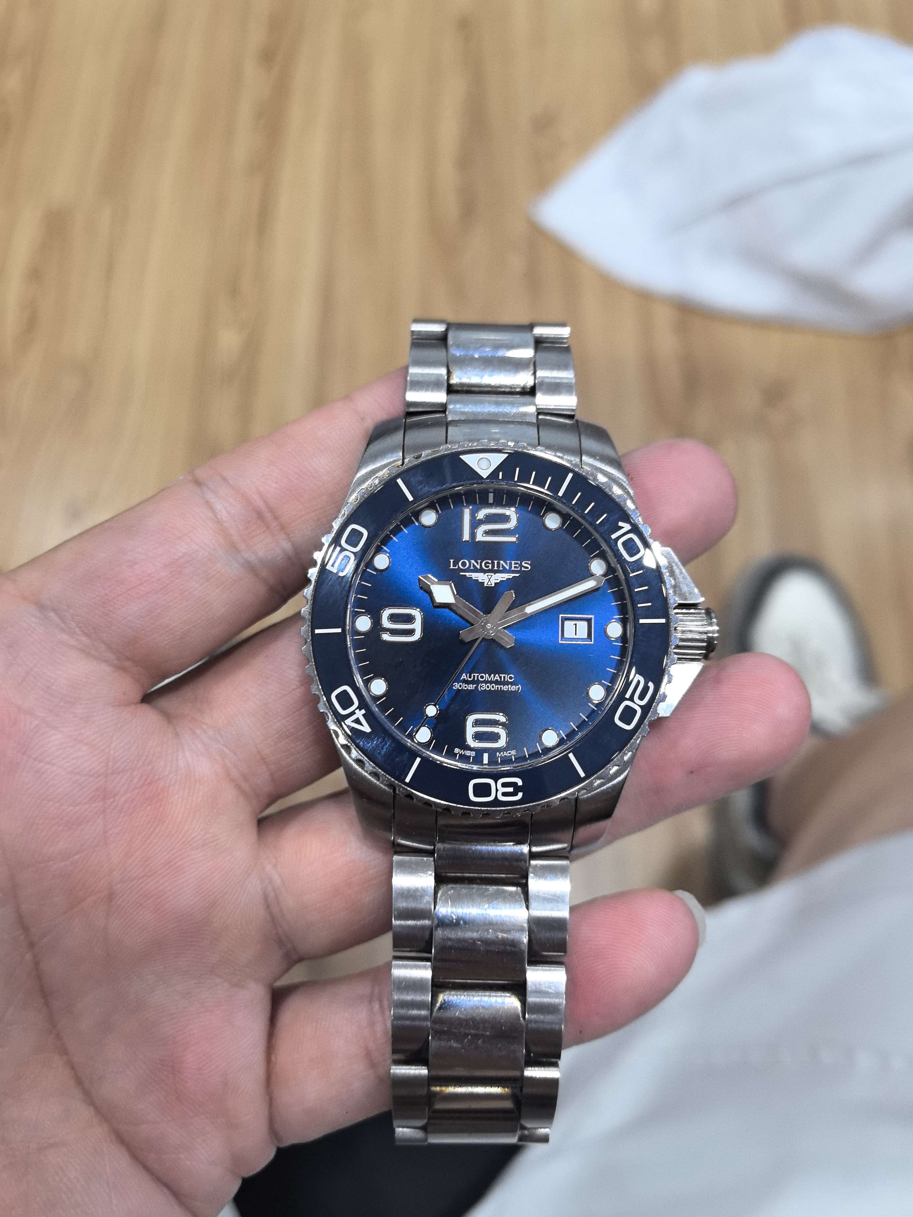 Longines Conquest Diving Series Mechanical watch 43.00mm L3.782.4.96.6