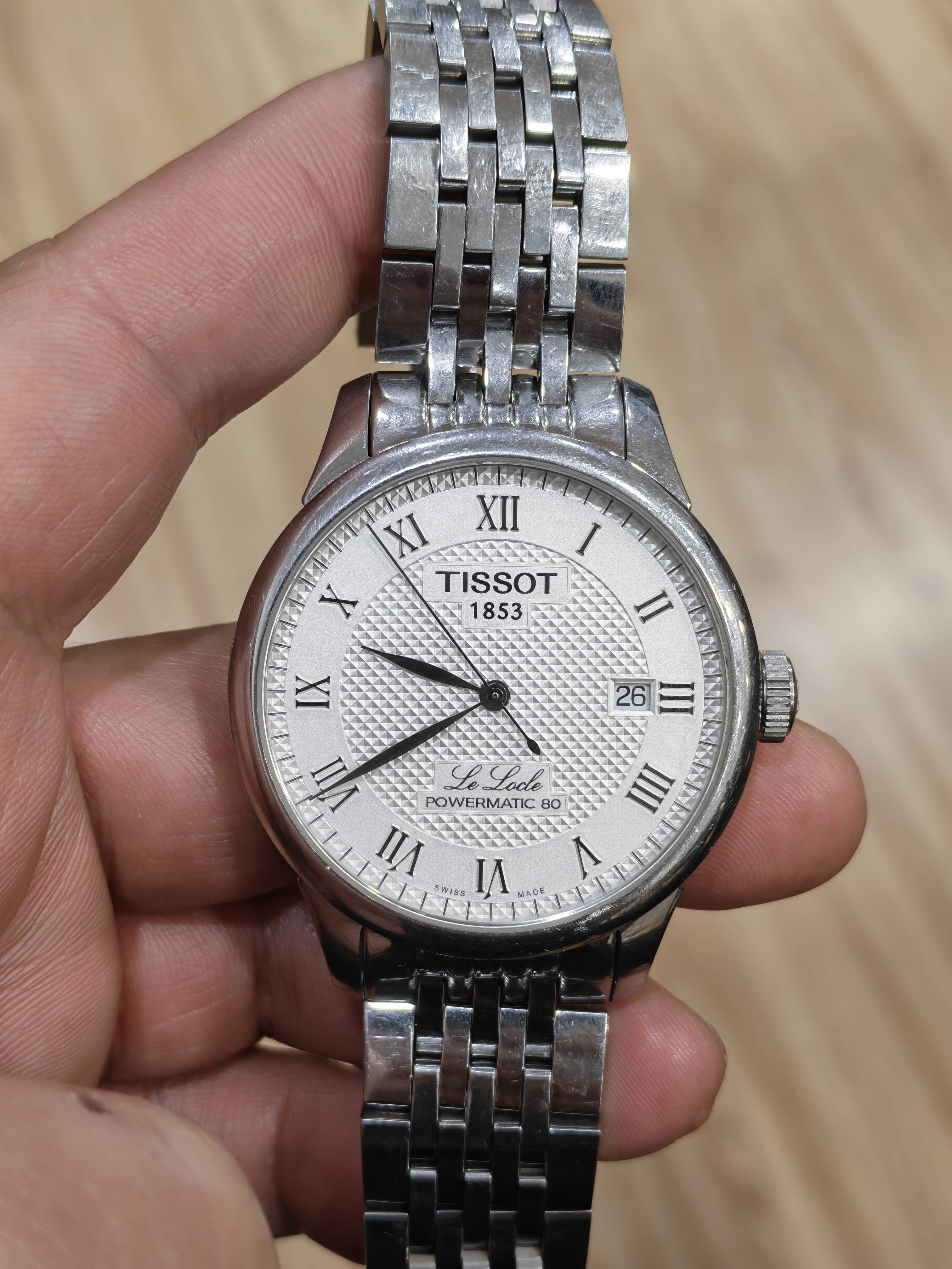 Tissot Classic Automatic (self-winding) watch 39.3 millimeters T006.407.11.033.00