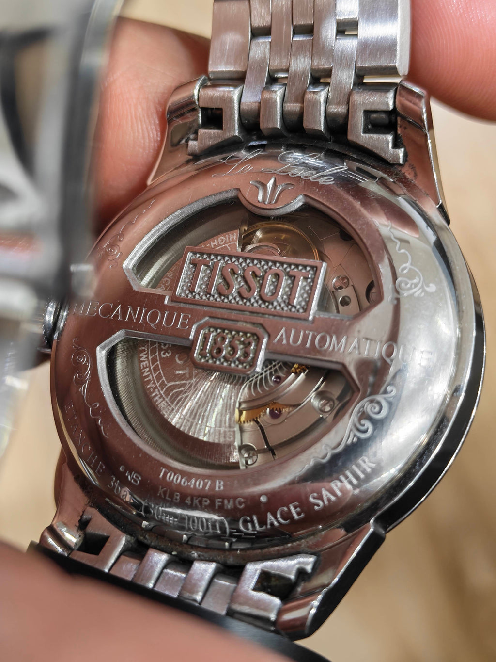Tissot Classic Automatic (self-winding) watch 39.3 millimeters T006.407.11.033.00