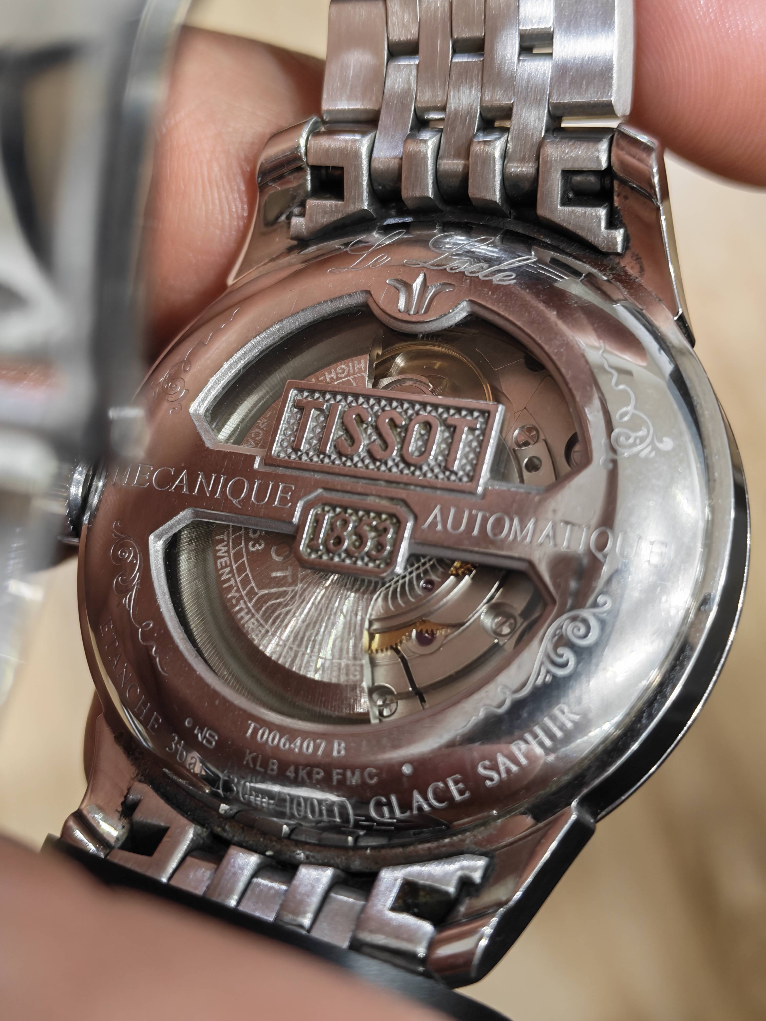 Tissot Classic Automatic (self-winding) watch 39.3 millimeters T006.407.11.033.00