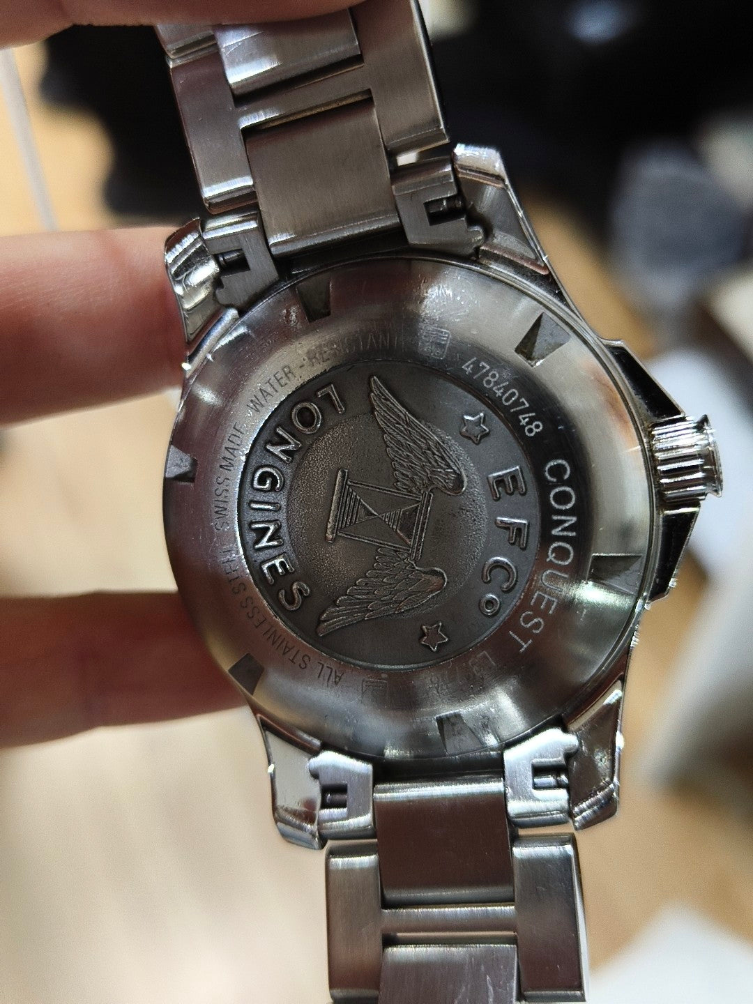 Longines Conquest Series Mechanical watch 39.00mm L3.776.4.99.6
