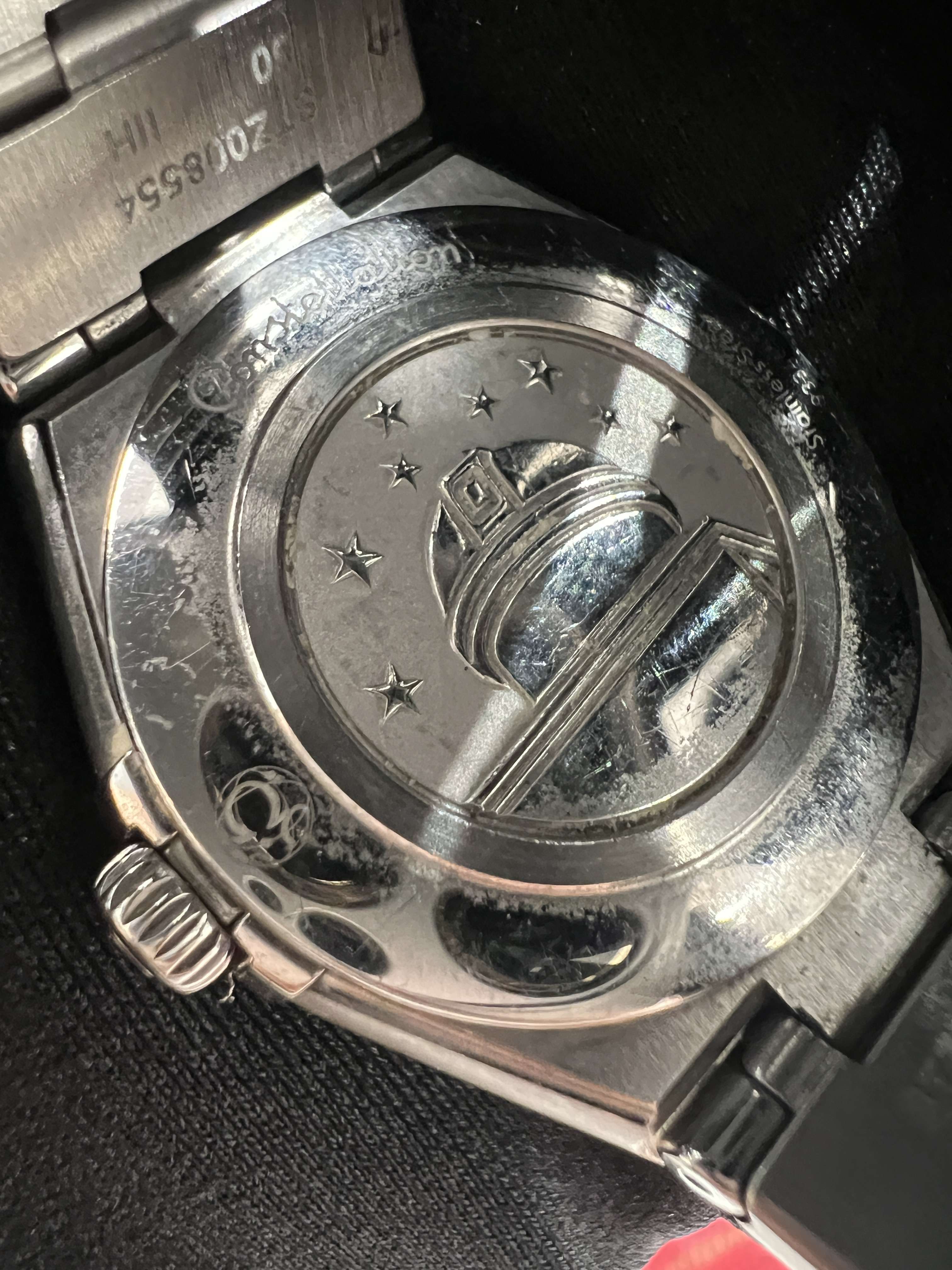 Omega constellation Quartz watch 27 millimeters 123.10.27.60.55.004