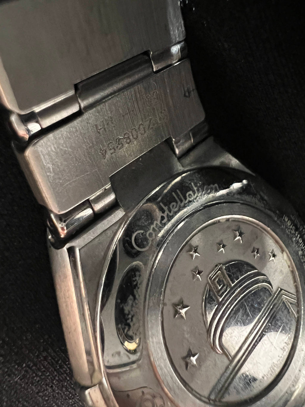 Omega constellation Quartz watch 27 millimeters 123.10.27.60.55.004