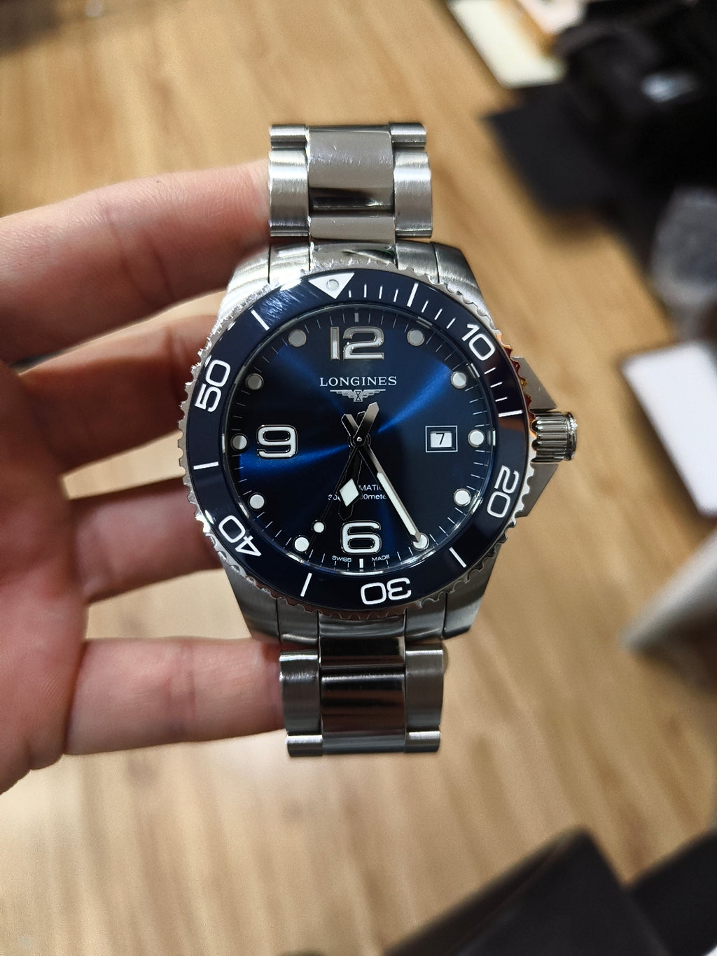 Longines Conquest Diving Series Mechanical watch 43.00mm L3.782.4.96.6