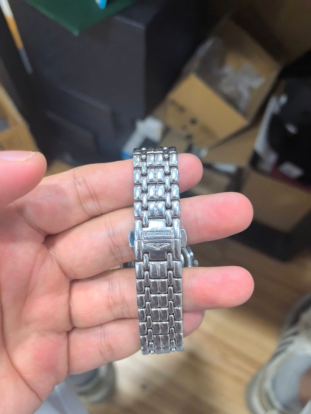 Longines Elegance Automatic (self-winding) watch 34.5 millimeters L4.821.4.72.6