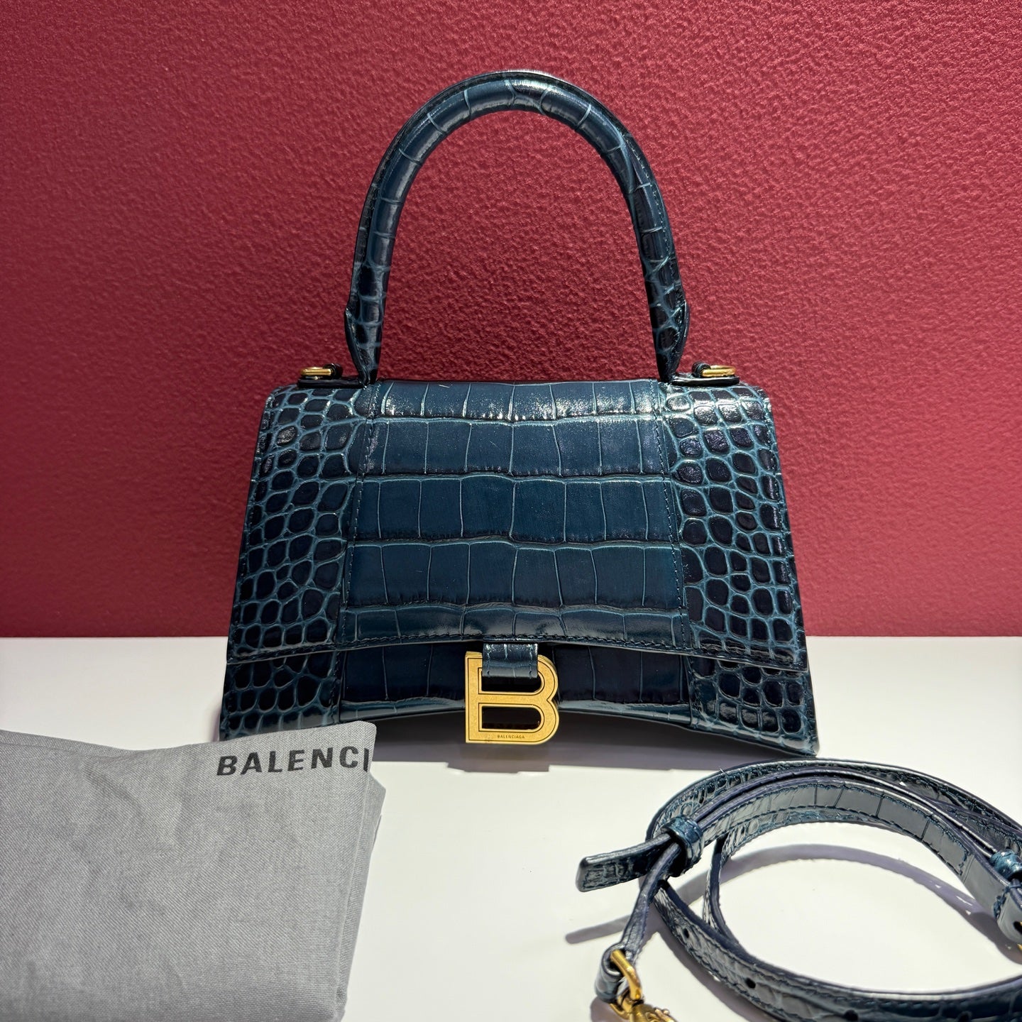 Balenciaga Blue Crossbody