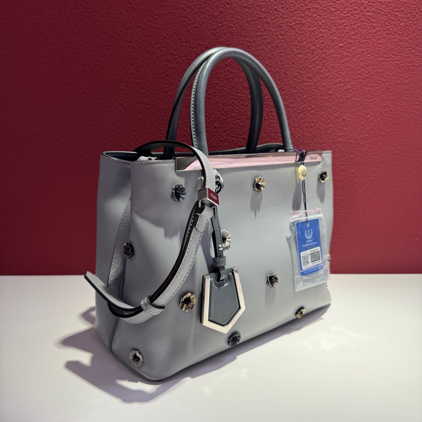 Fendi Blue Tote