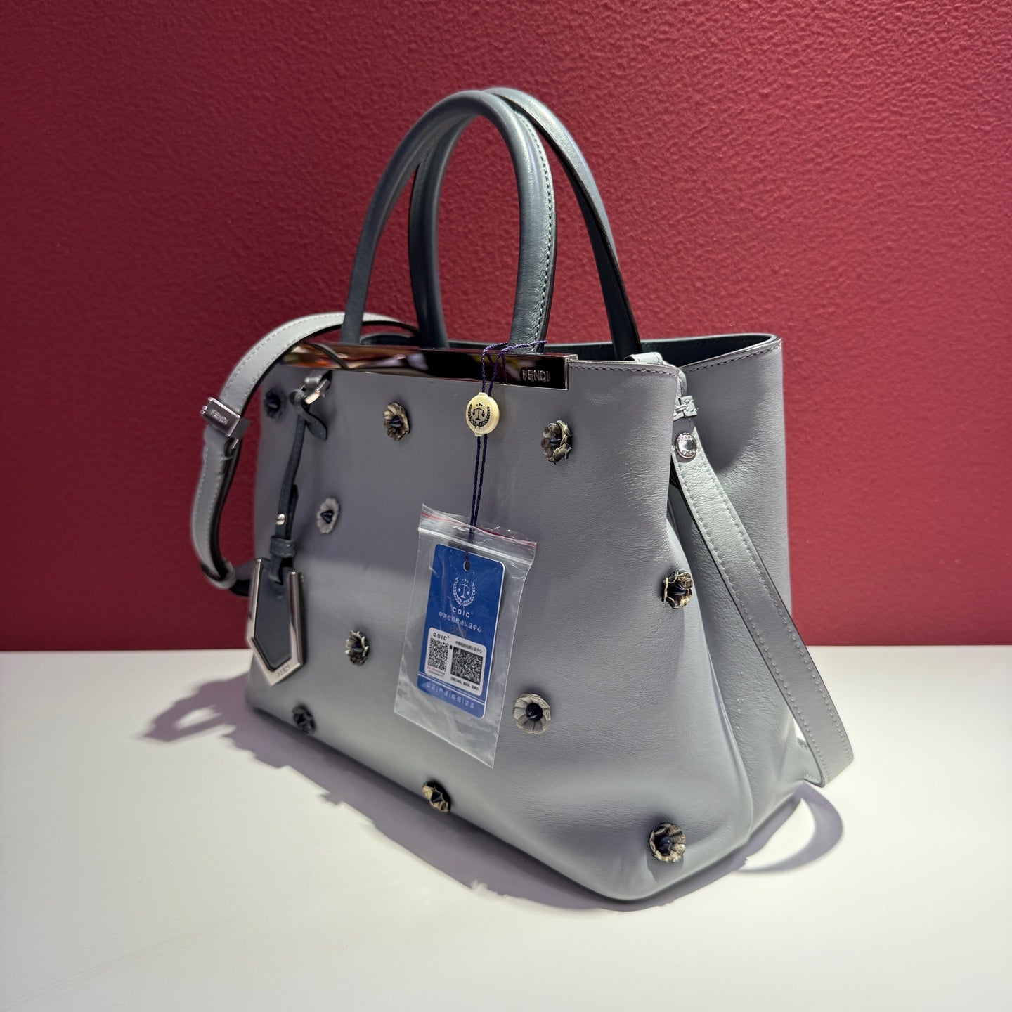 Fendi Blue Tote