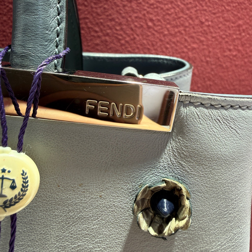 Fendi Blue Tote