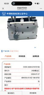 Fendi Blue Tote