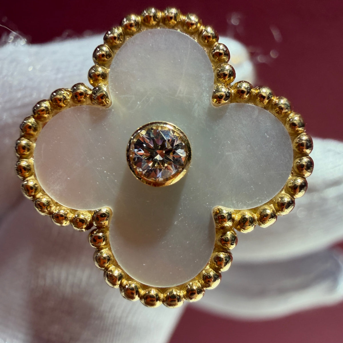 Van Cleef & Arpels Vintage Alhambra ring Ring VCARA41100