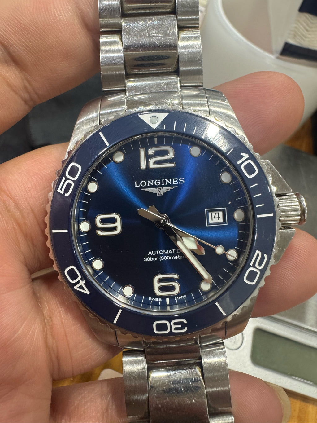 Longines Conquest Diving Series Mechanical watch 43.00mm L3.782.4.96.6