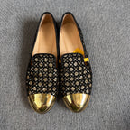 空白 Metal Flat shoes