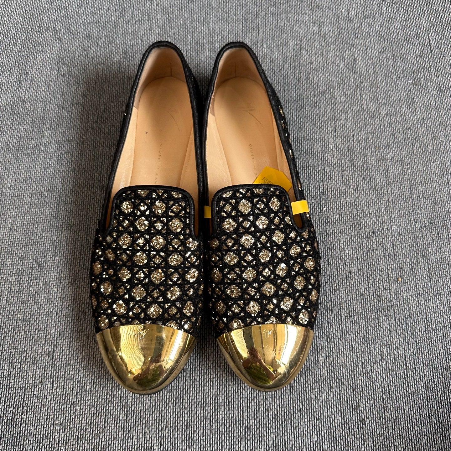空白 Metal Flat shoes
