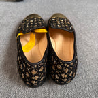 空白 Metal Flat shoes