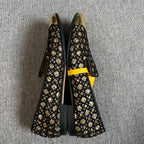 空白 Metal Flat shoes