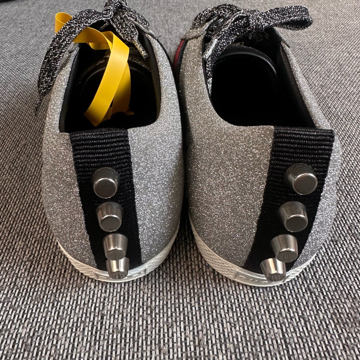 Gucci Silver Skate shoes