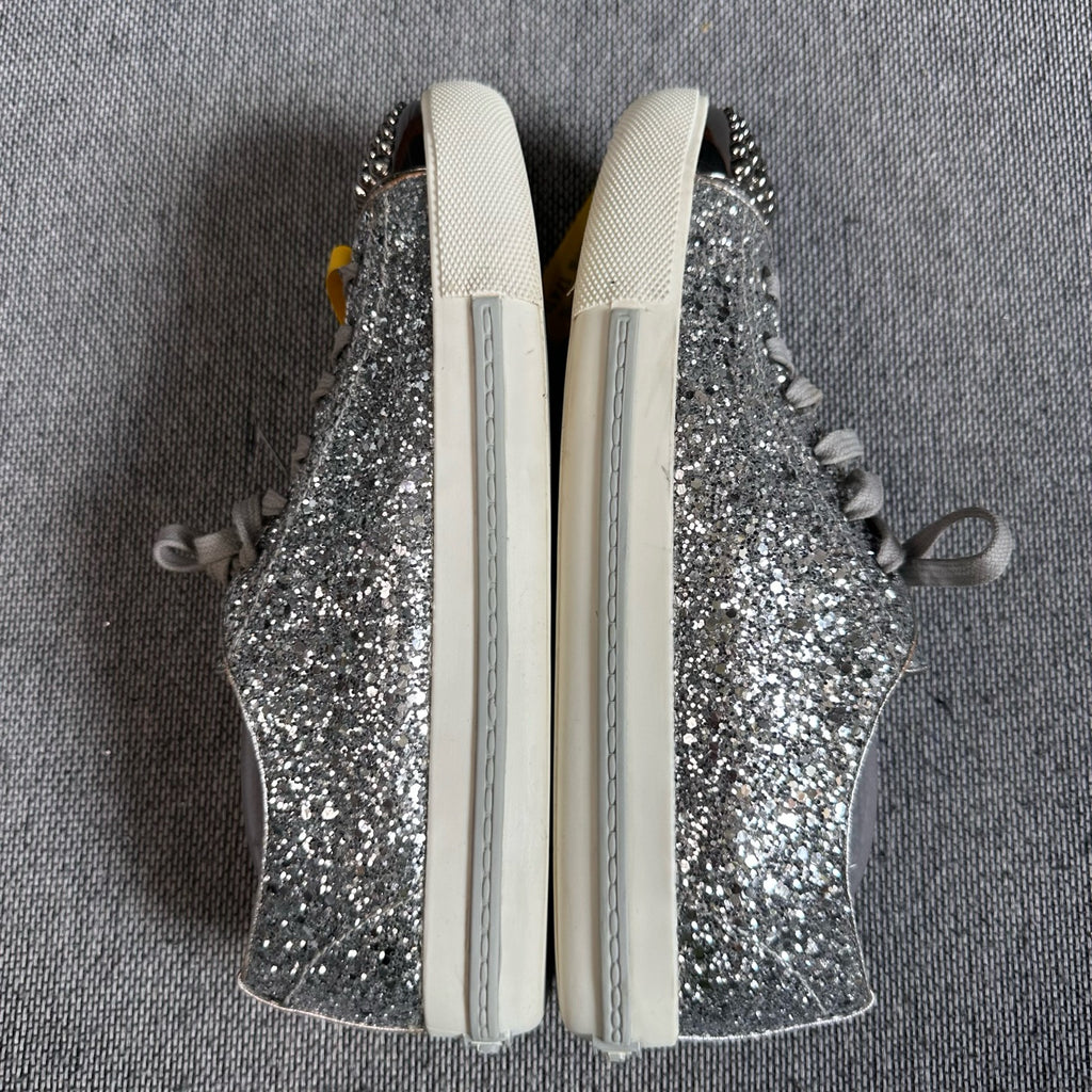 Miu Miu Silver Skate shoes