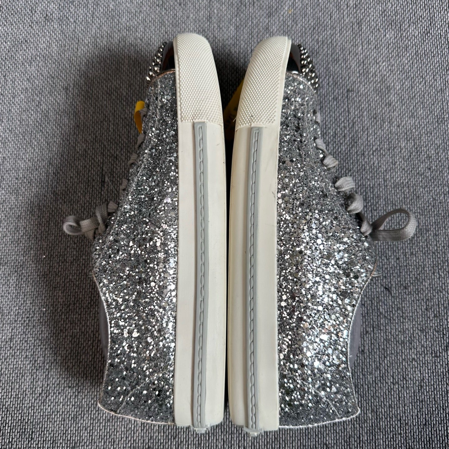 Miu Miu Silver Skate shoes