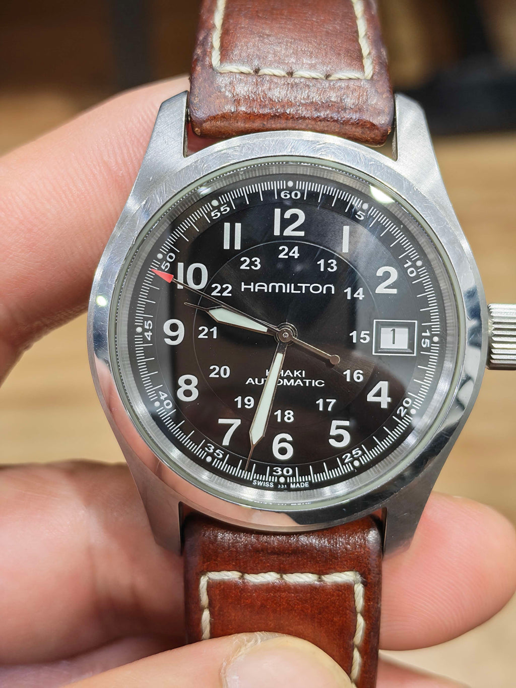 Hamilton Khaki Field Uniform Automatic (self-winding) watch 38 millimeters H70455533