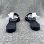 Chanel Tweed Multicolor Flip flop