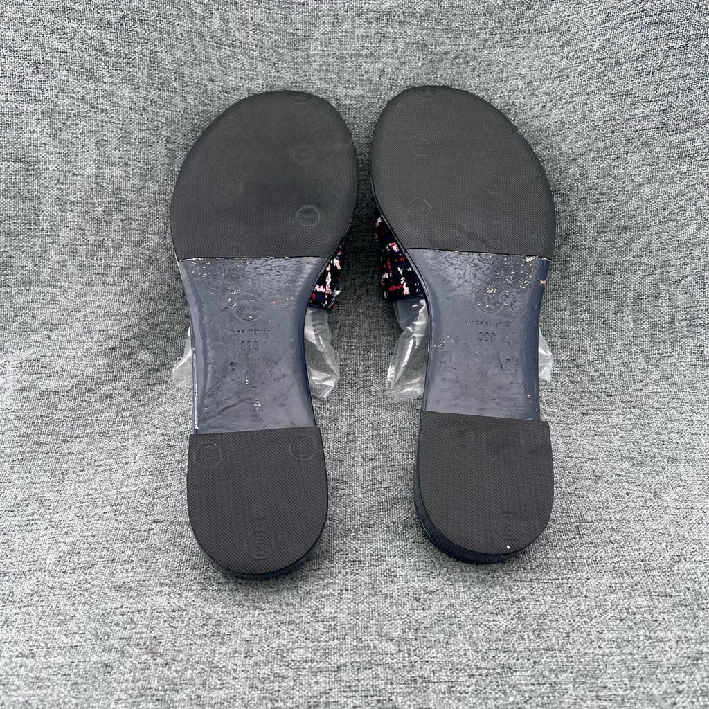 Chanel Tweed Multicolor Flip flop