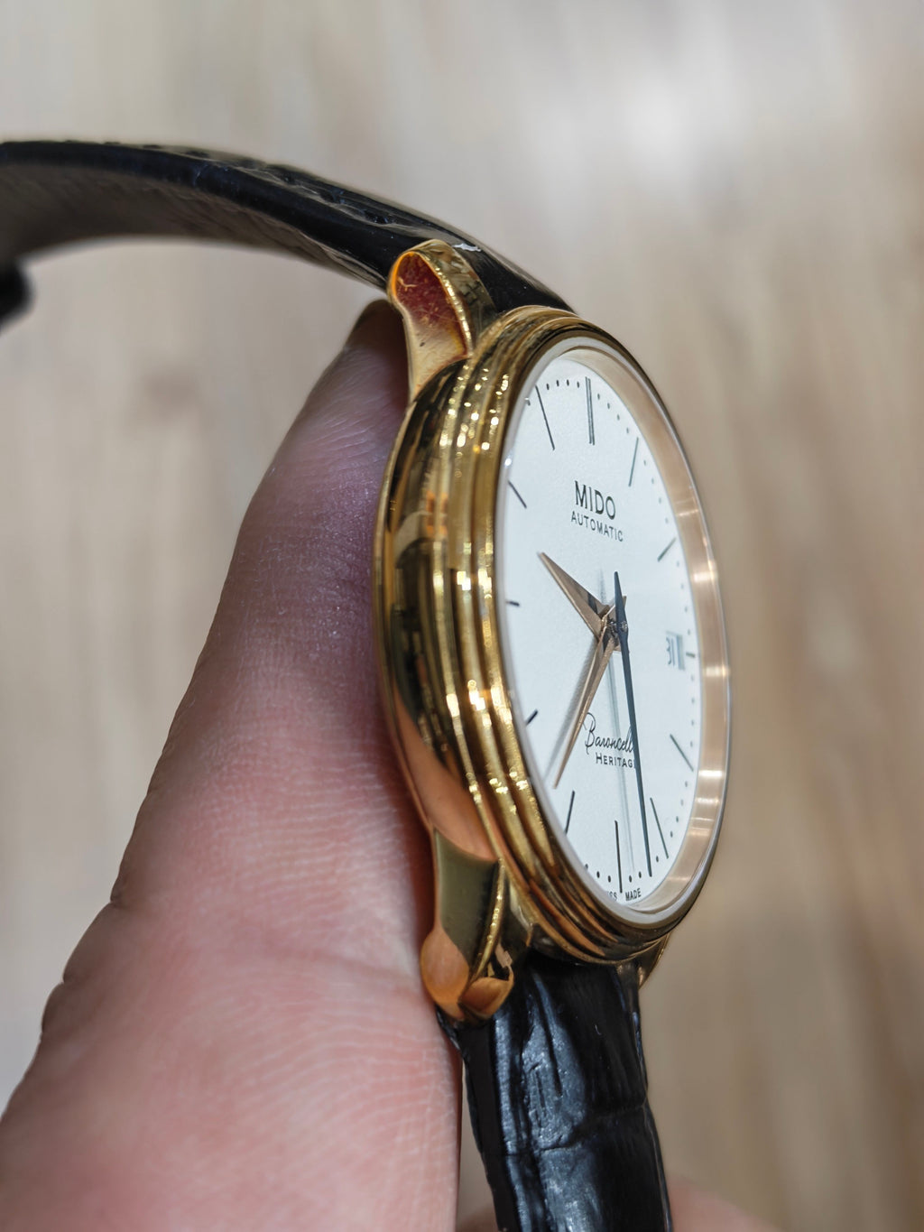 Mido Berenice Rose gold Automatic (self-winding) watch 33 millimeters M027.207.36.260.00