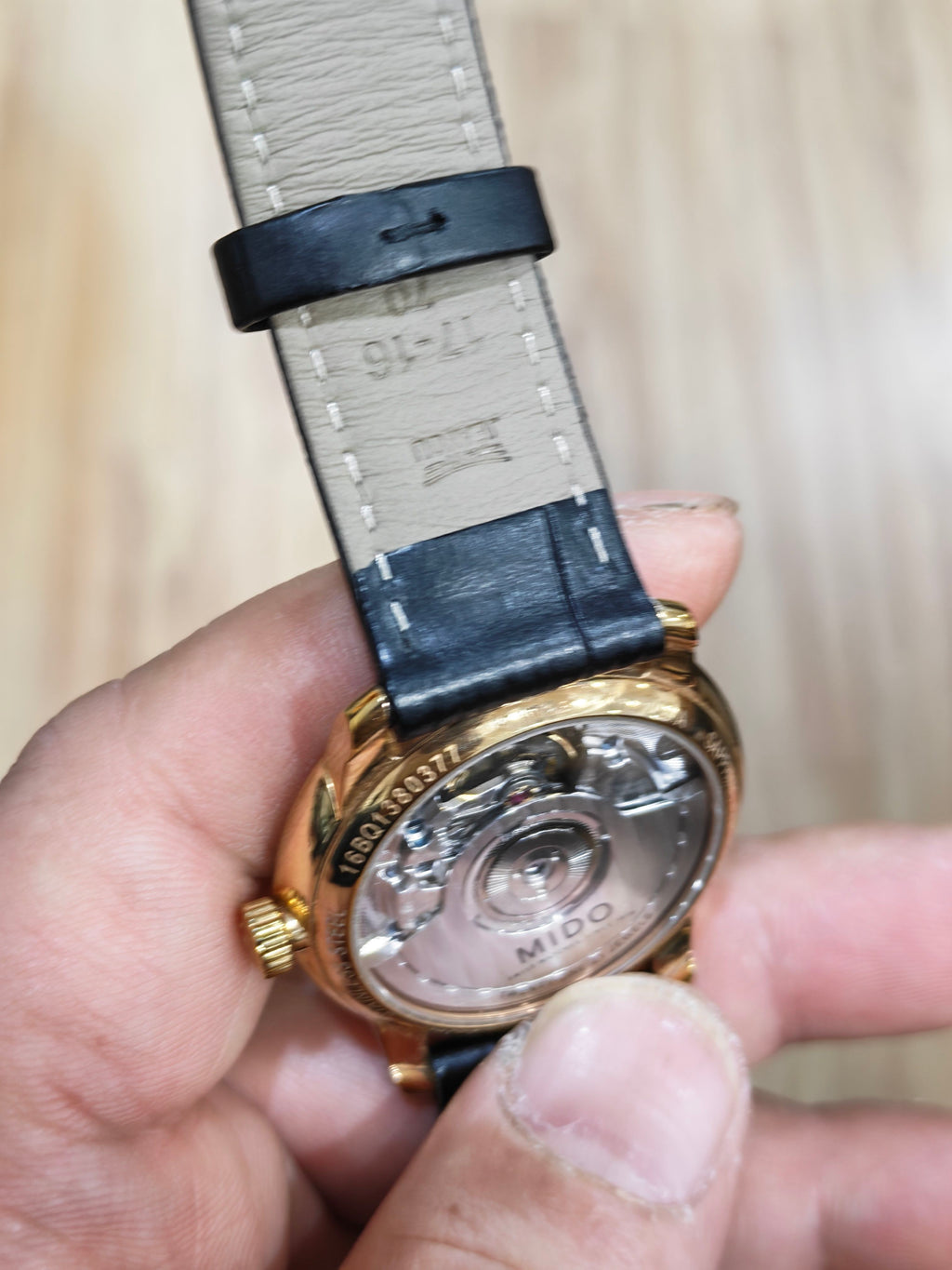 Mido Berenice Rose gold Automatic (self-winding) watch 33 millimeters M027.207.36.260.00