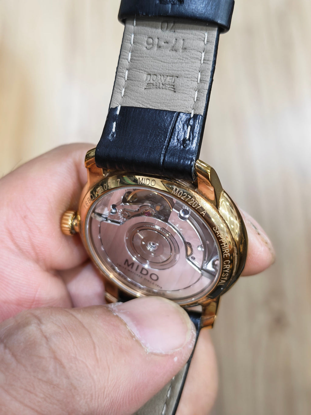 Mido Berenice Rose gold Automatic (self-winding) watch 33 millimeters M027.207.36.260.00