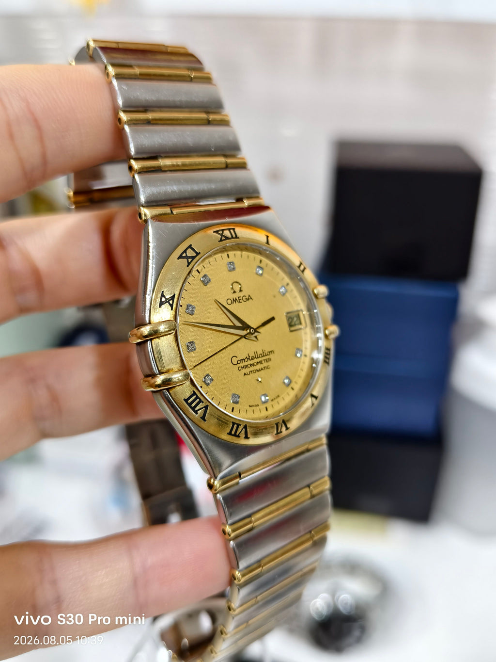 Omega constellation Automatic (self-winding) watch 35.5 millimeters 1202.15.00