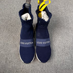 Louis Vuitton Navy Ankle boots