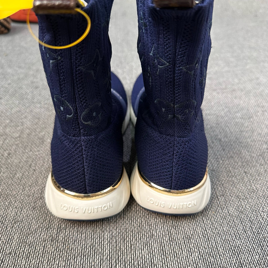 Louis Vuitton Navy Ankle boots