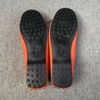 空白 Alcantara Red Loafers