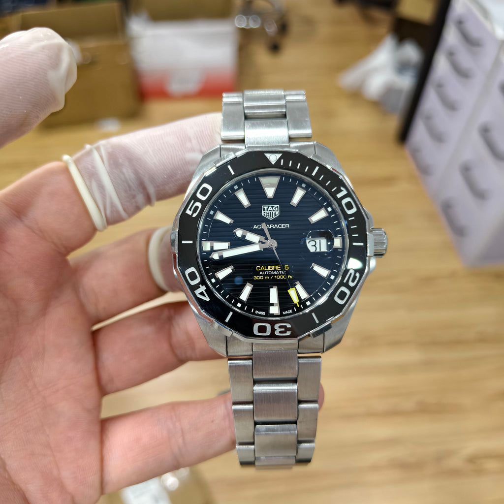 TAG Heuer Competitive potential Black Automatic (self-winding) watch 43 millimeters WAY201A.BA0927