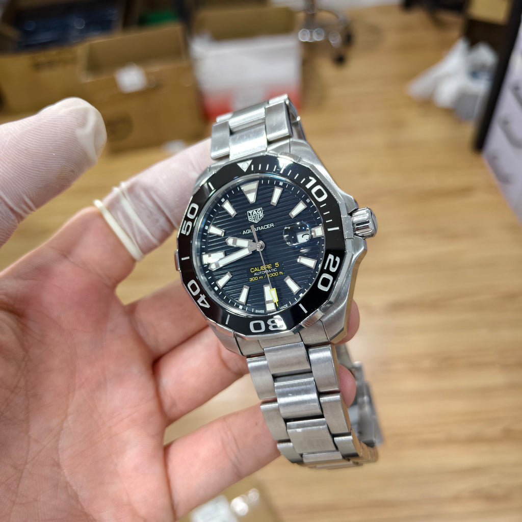 TAG Heuer Competitive potential Black Automatic (self-winding) watch 43 millimeters WAY201A.BA0927