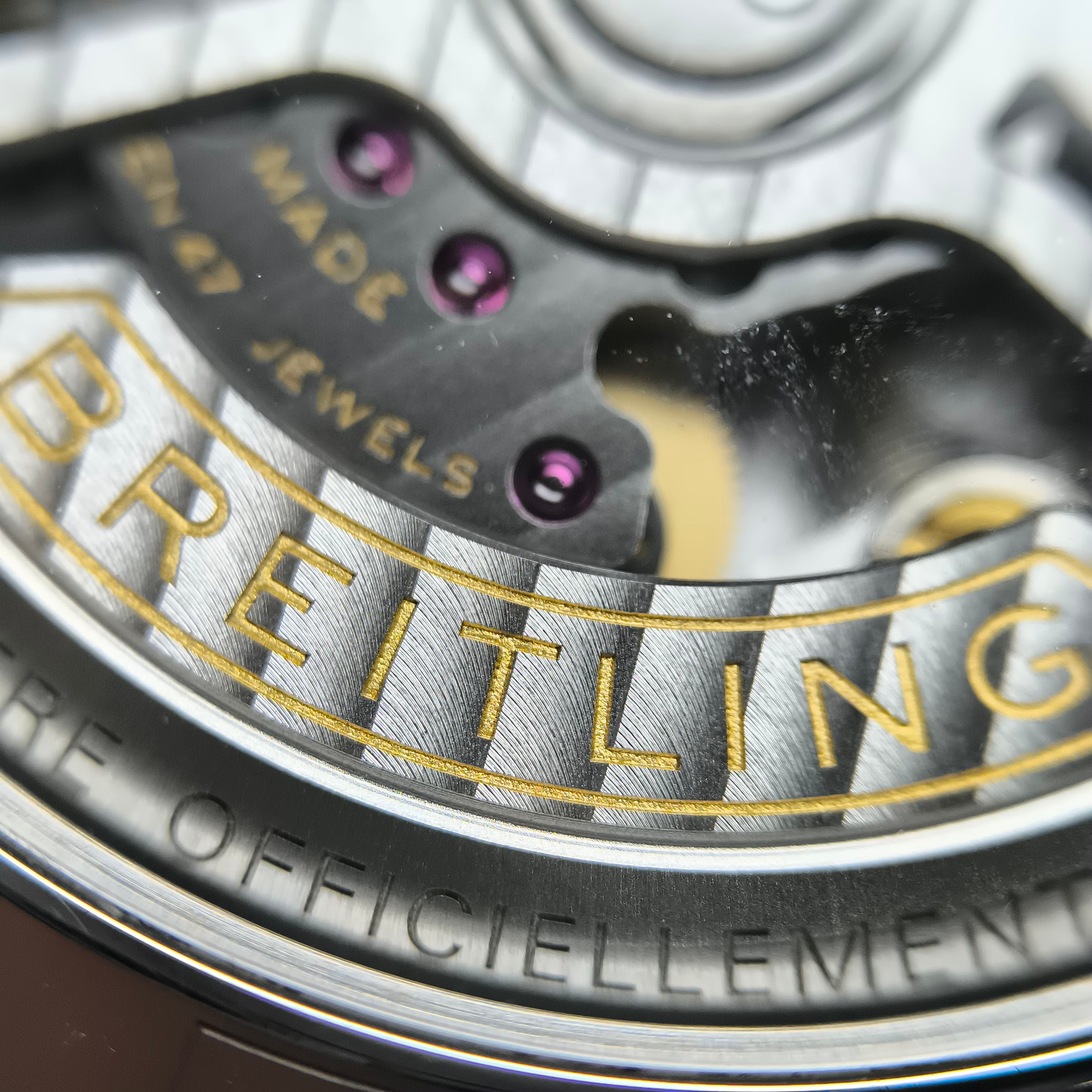Breitling Chronomat B01 42 mechanical chronograph watch Mechanical watch 42 millimeters PB0134101C1S2